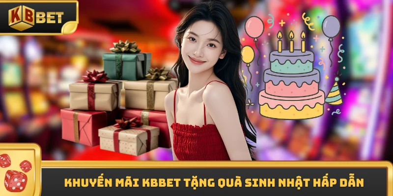 Khuyến mãi KBBET tặng quà sinh nhật hấp dẫn