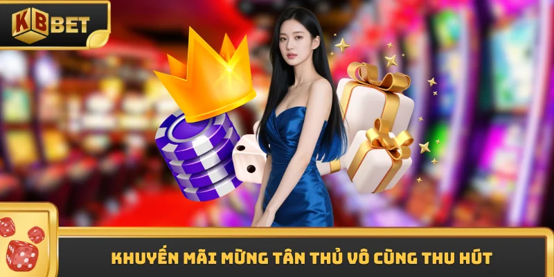 Khuyến mãi mừng tân thủ vô cùng thu hút