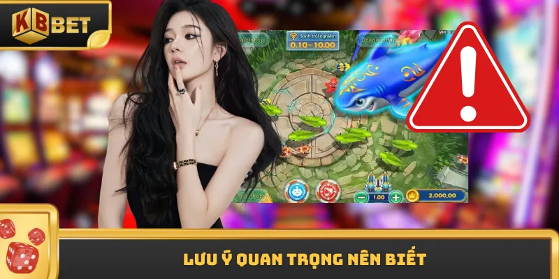 Lưu ý quan trọng nên biết
