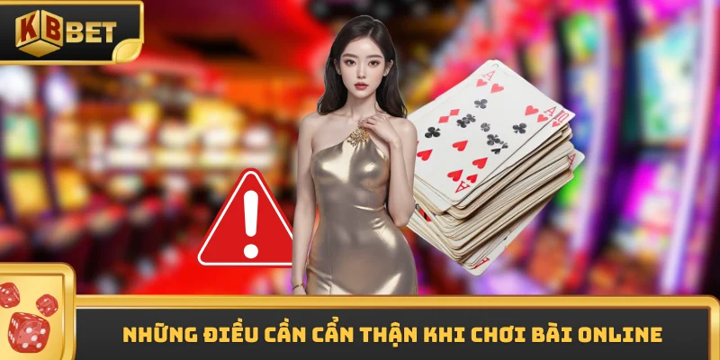 Những điều cần cẩn thận khi chơi bài online