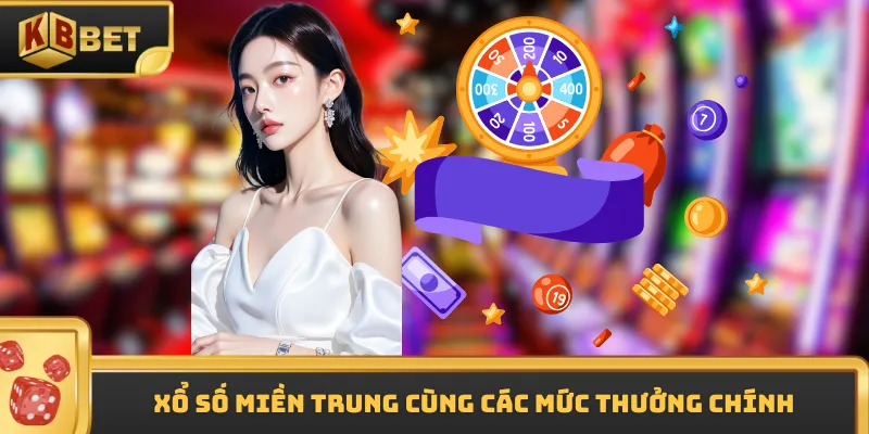 Xổ số miền Trung cùng các mức thưởng chính